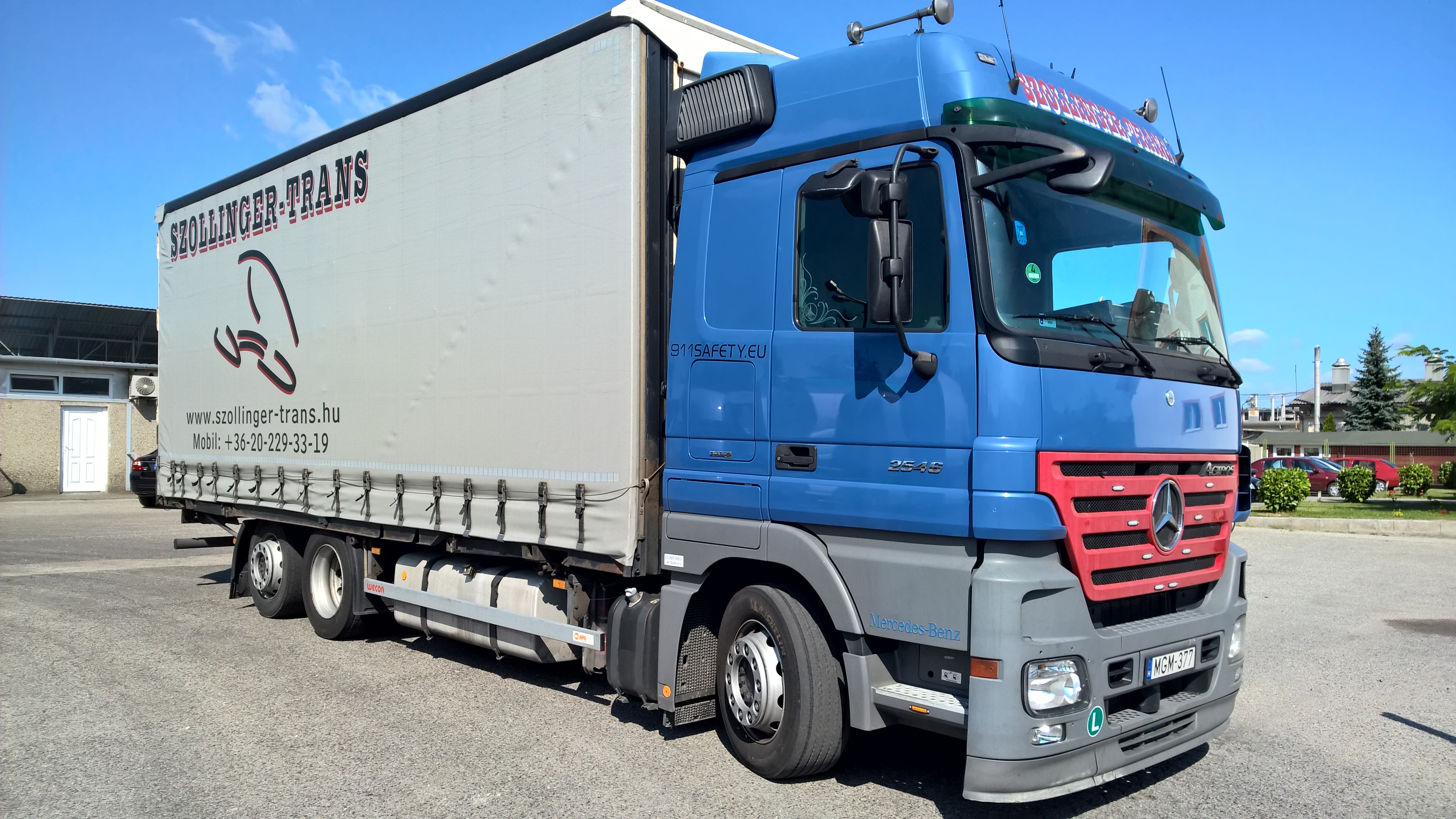 MB. Actros 2546. 6X2 Tandem